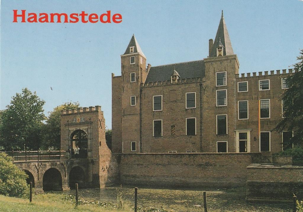 HAAMSTEDE Slot Haamstede, Verzenden, 1980 tot heden, Gelopen, Zeeland