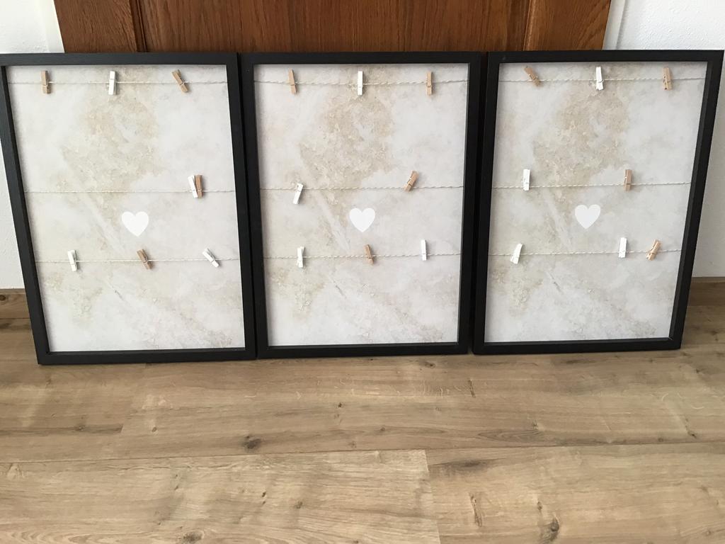 Fotolijst met wasknijpers.Fotolijst, Ophalen of Verzenden, Zo goed als nieuw