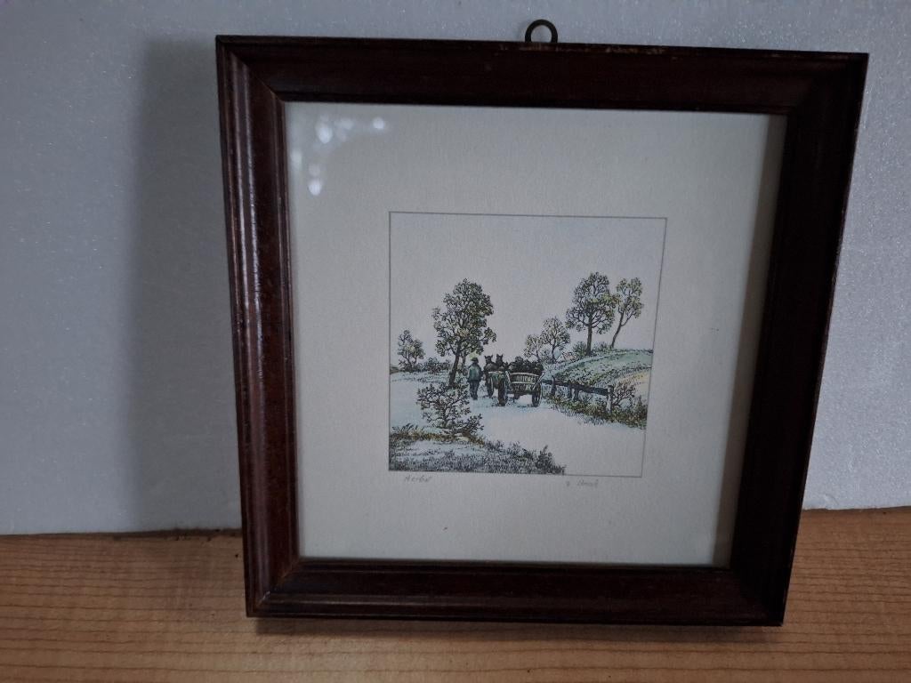 schilderij herfst, Ophalen of Verzenden