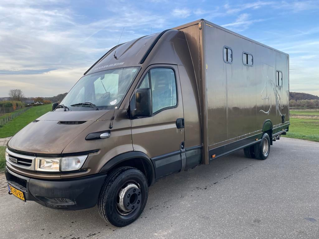 IVECO 2 paards wagen met living. Nieuwe APK, Ophalen, Gebruikt, Overige typen