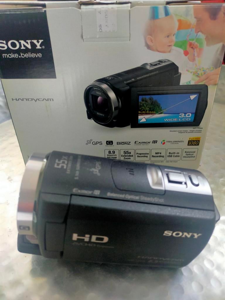 Sony Handycam HDR-CX410VE, Ophalen, Full HD, 20x of meer, Overige soorten