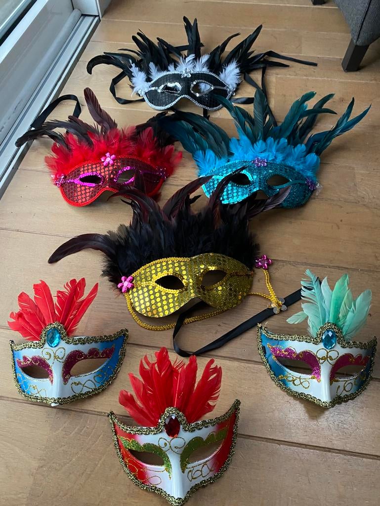 Masker, Ophalen of Verzenden, Zo goed als nieuw, Carnaval