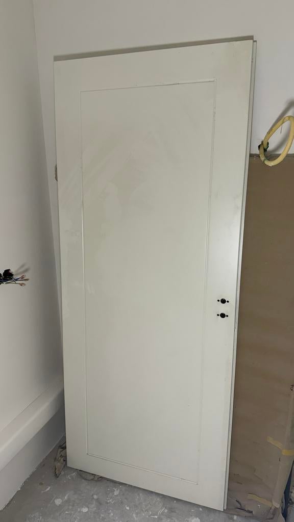 Zware opdek binnendeur 83x200.5, Ophalen, Gebruikt, 80 tot 100 cm, Binnendeur