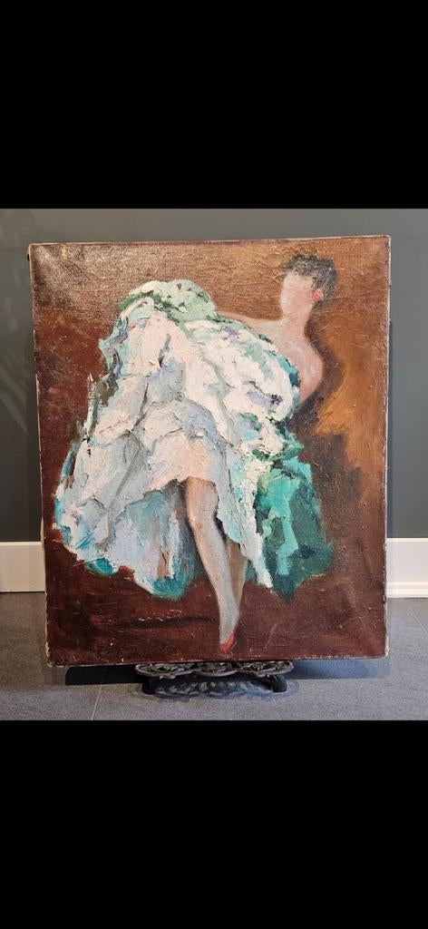 Schilderij Fred Sieger (1902-1999) "Ballerina", Antiek en Kunst, Ophalen of Verzenden