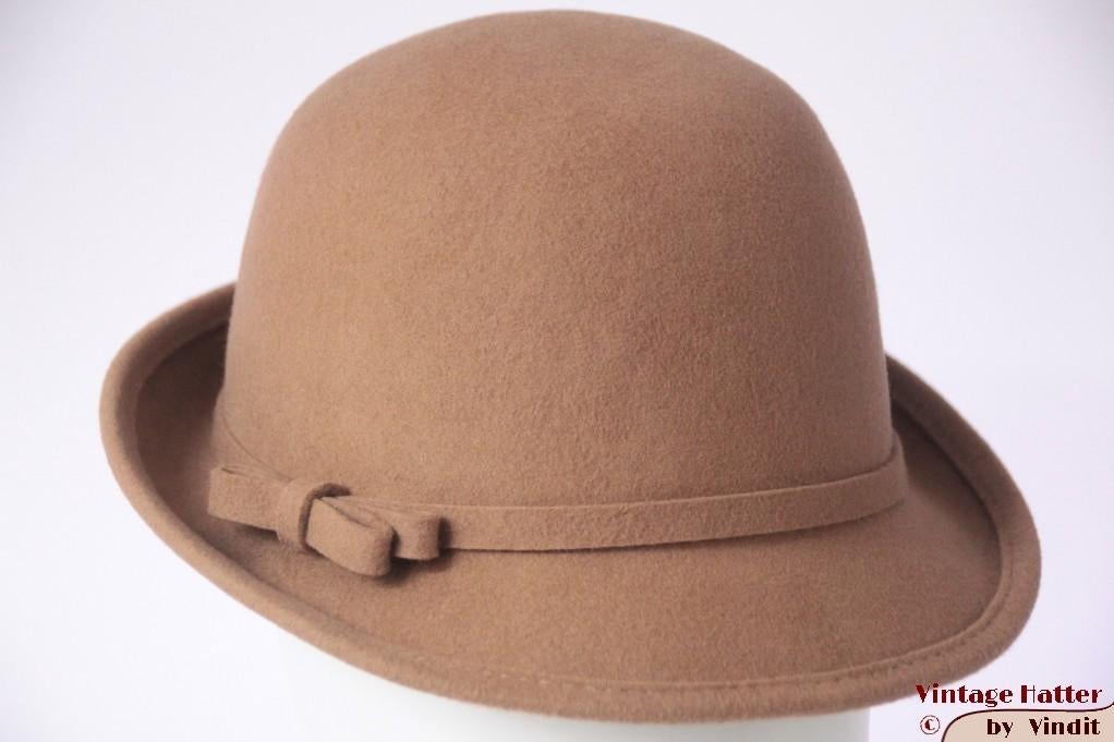 cloche dophoed Dameshoed Hawkins beige bruin 54 - 58 nieuw, Kleding | Dames, Hoeden en Petten, Hoed, Hawkins, Nieuw, One size fits all