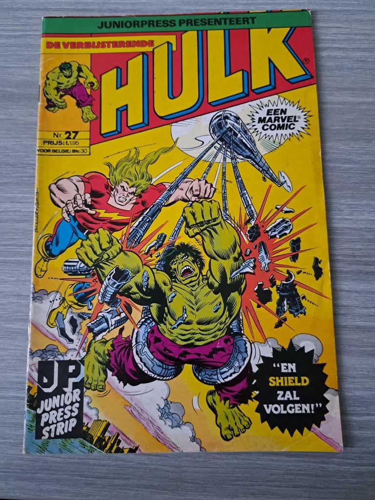 De Verbijsterende Hulk Nr. 27 - Juniorpress Strip, Ophalen of Verzenden