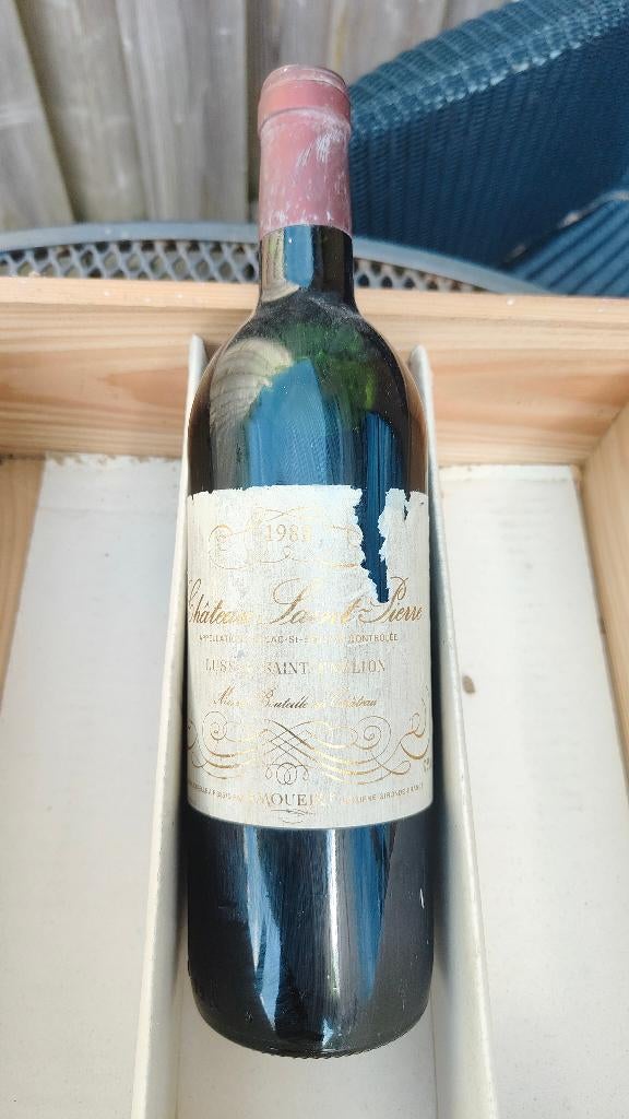1988 - Lussac Saint-Émilion - Château Saint-Pierre, Frankrijk, Nieuw, Ophalen of Verzenden, Rode wijn