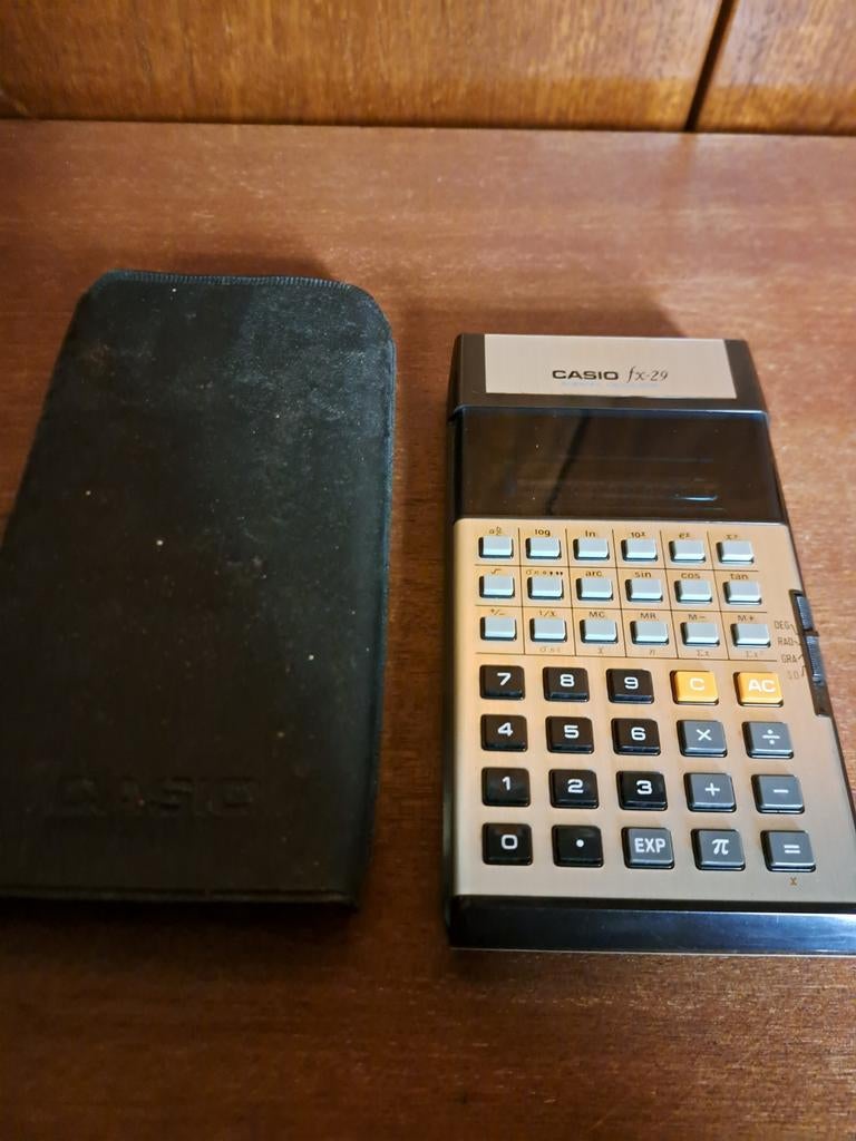 Casio FX-29 vintage 1970's, Ophalen of Verzenden