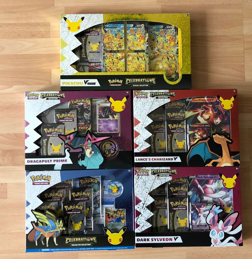 25th Anniversary Pokemon Collectie Set Celebrations NIEUW, Hobby en Vrije tijd, Verzamelkaartspellen | Pokémon, Ophalen of Verzenden