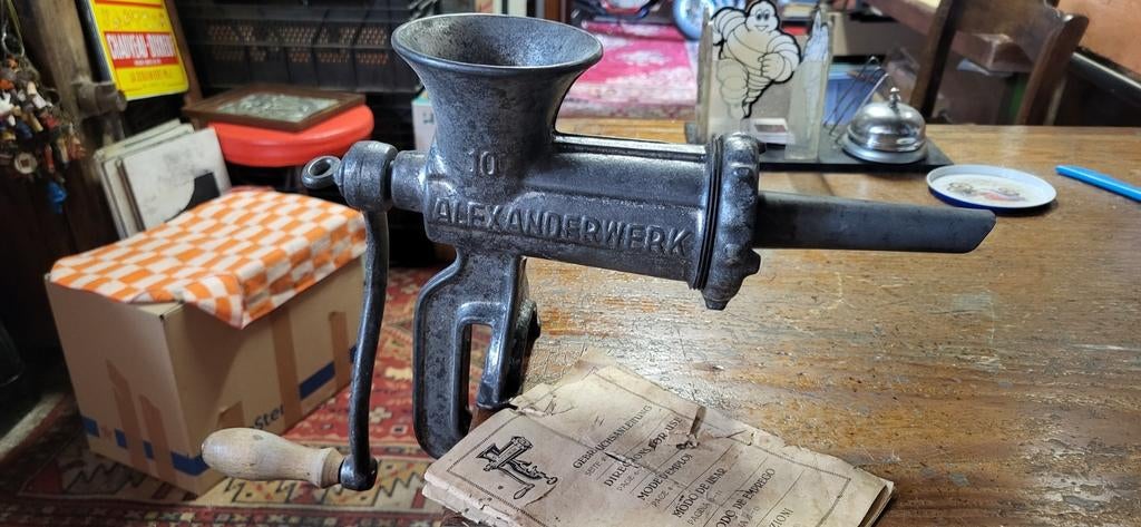 Alexanderwerk nr 10 Worstendraaier met Originele Handleiding, Ophalen of Verzenden