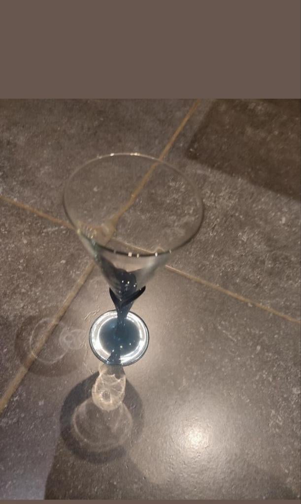 14 glazen te koop, Sieraden, Tassen en Uiterlijk, Kettingen, Ophalen, Zo goed als nieuw, Overige materialen