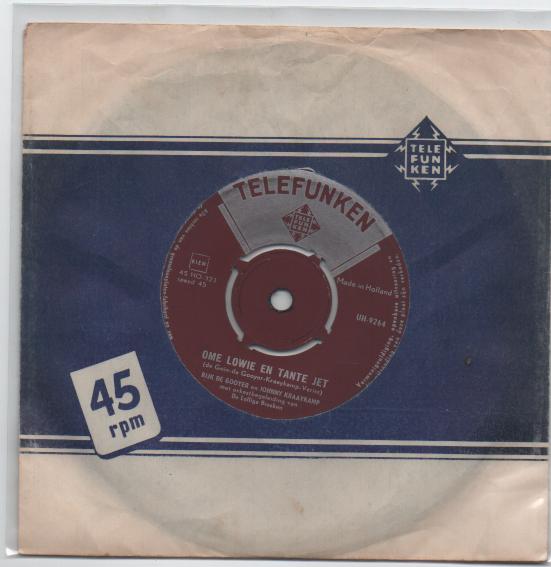 Rijk de Gooyer en Johnny Kraaykamp- Ome Lowietje en Jet, Verzenden, Zo goed als nieuw, Overige formaten, Levenslied of Smartlap