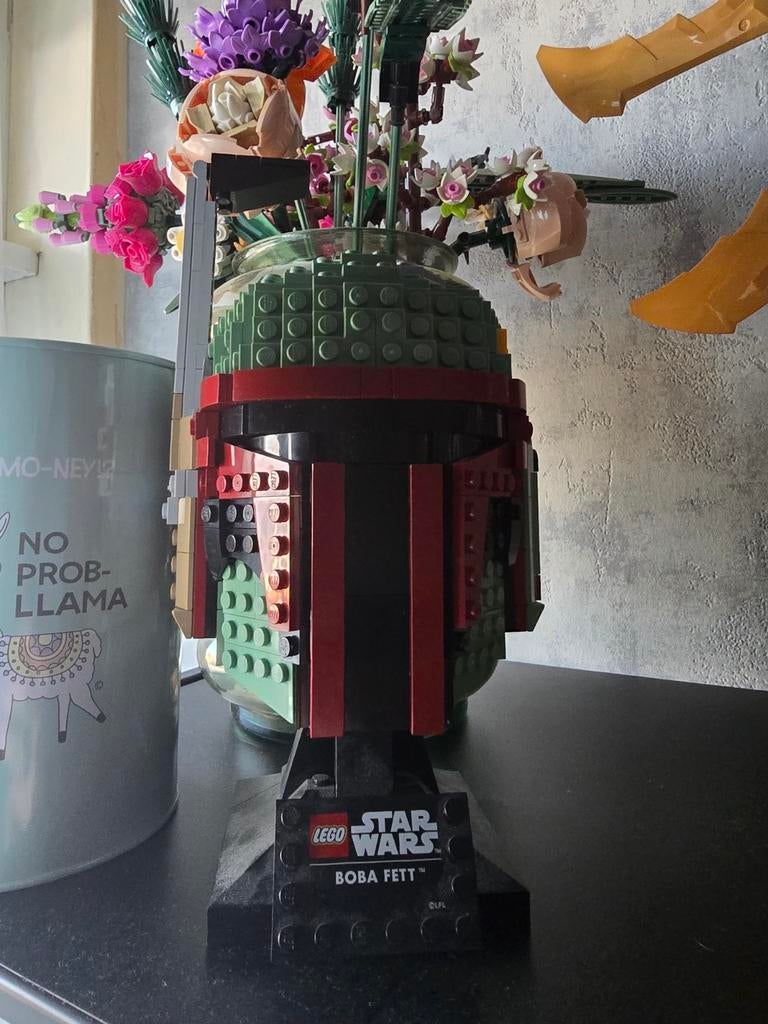 LEGO Star Wars 75277 Boba Fett Helm - Compleet, Ophalen of Verzenden, Gebruikt, Complete set, Lego