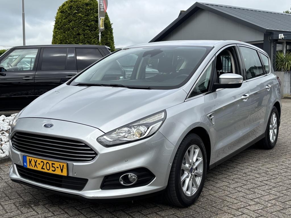 Ford S-Max 1.5 Benzine Titanium 7-Persoons 2017 NL Auto, Auto's, Voorwielaandrijving, Euro 6, 4 cilinders, 7 stoelen