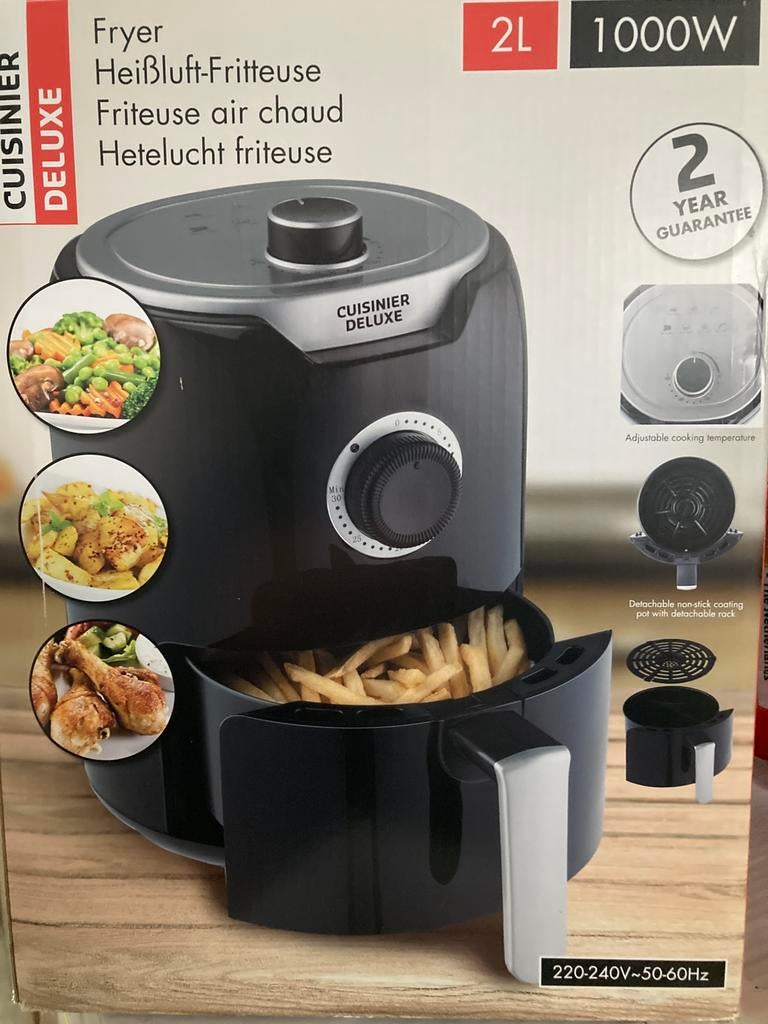 Nieuwe Airfryer Cuisiner de Luxe de Luxe, Ophalen of Verzenden, Nieuw