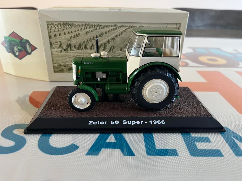 Zetor 50 Super 1966 tractor Atlas nieuw, Hobby en Vrije tijd, Modelauto's | 1:32, Ophalen of Verzenden, Nieuw, Tractor of Landbouw