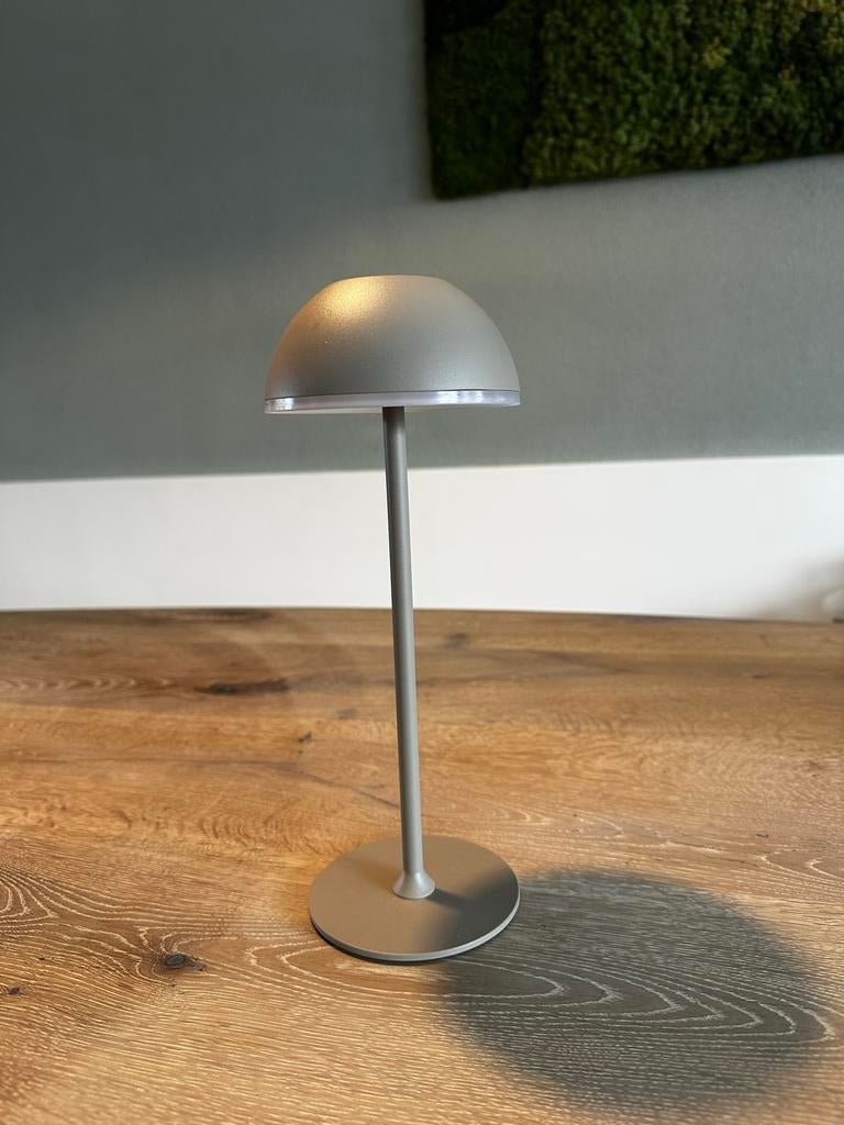 Jens Tafellamp - Oplaadbaar, Ophalen of Verzenden, Zo goed als nieuw, Metaal, Minder dan 50 cm