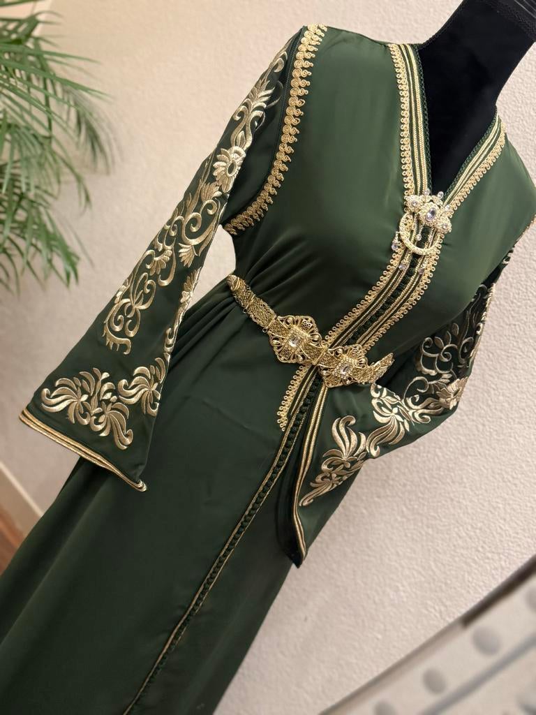 Nieuwe Marokkaanse jurk kaftan maat M-L, Maat 38/40 (M), Overige typen, Nieuw, Ophalen of Verzenden