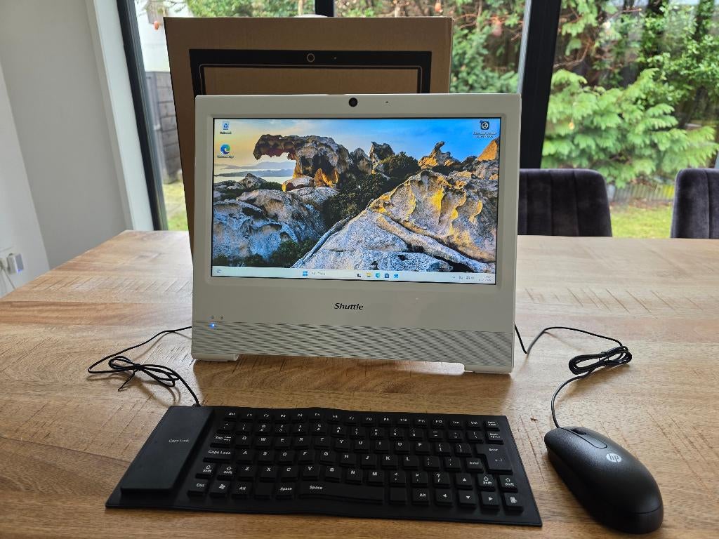 All-in-one PC touchscreen, Win 11, 8GB RAM, SSD, wifi, zgan, Computers en Software, Desktop Pc's, Ophalen, 256 GB, 2 tot 3 Ghz