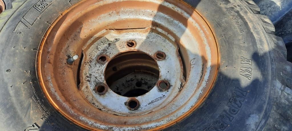 4 Velgen landbouwwagen, Ophalen