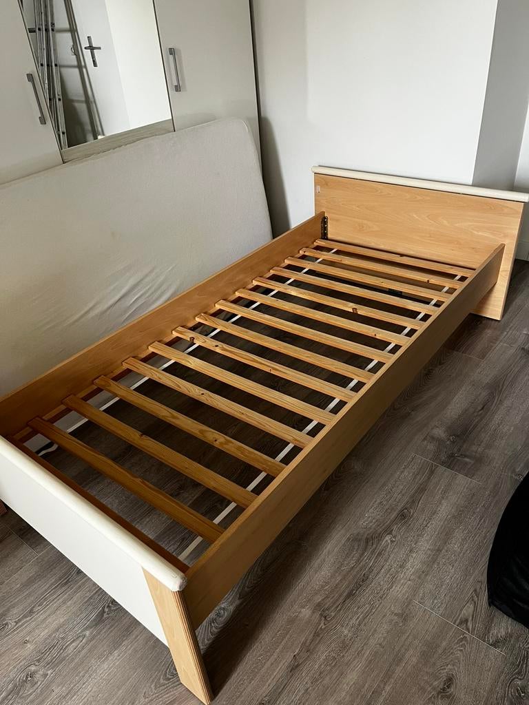 Gratis 200x90 bed, Ophalen, Gebruikt, 90 cm, Eenpersoons