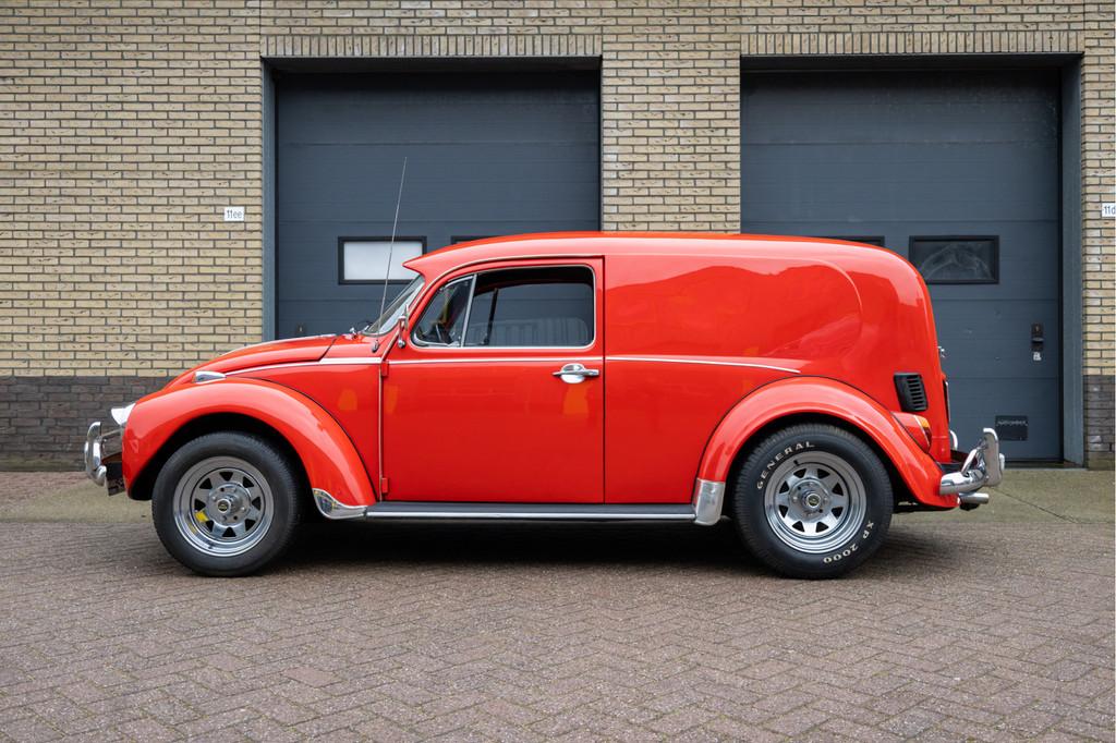 Volkswagen Kever 1303 S Delivery van 1600 cc , Unieke Custom, Achterwielaandrijving, Origineel Nederlands, 17 km/l, Rood