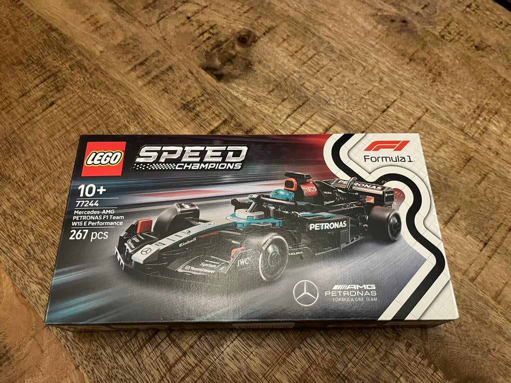 Lego 77244 Speed Champions Mercedes-AMG Petronas F1 Team W15, Ophalen of Verzenden, Nieuw, Complete set, Lego