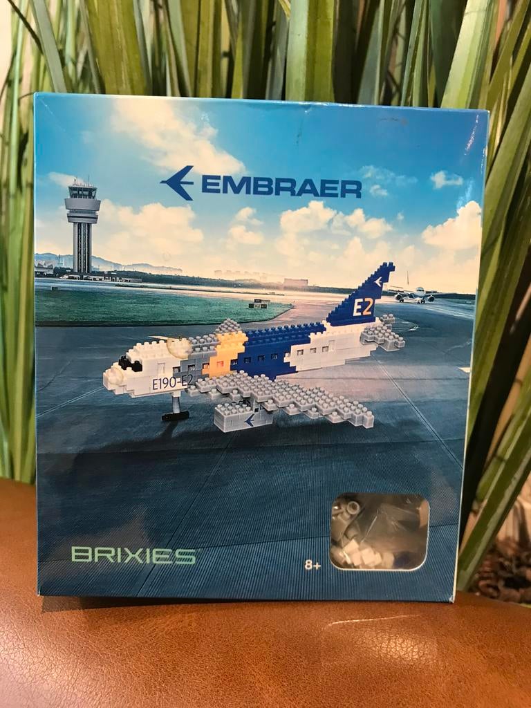 Embraer brixies soort mini bouwsteentjes vliegtuig , nieuw, Verzenden