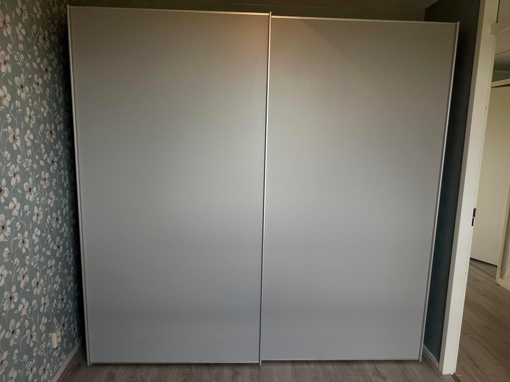 Kledingkast, Huis en Inrichting, Kasten | Kledingkasten, Ophalen, Gebruikt, 50 tot 75 cm, 200 cm of meer