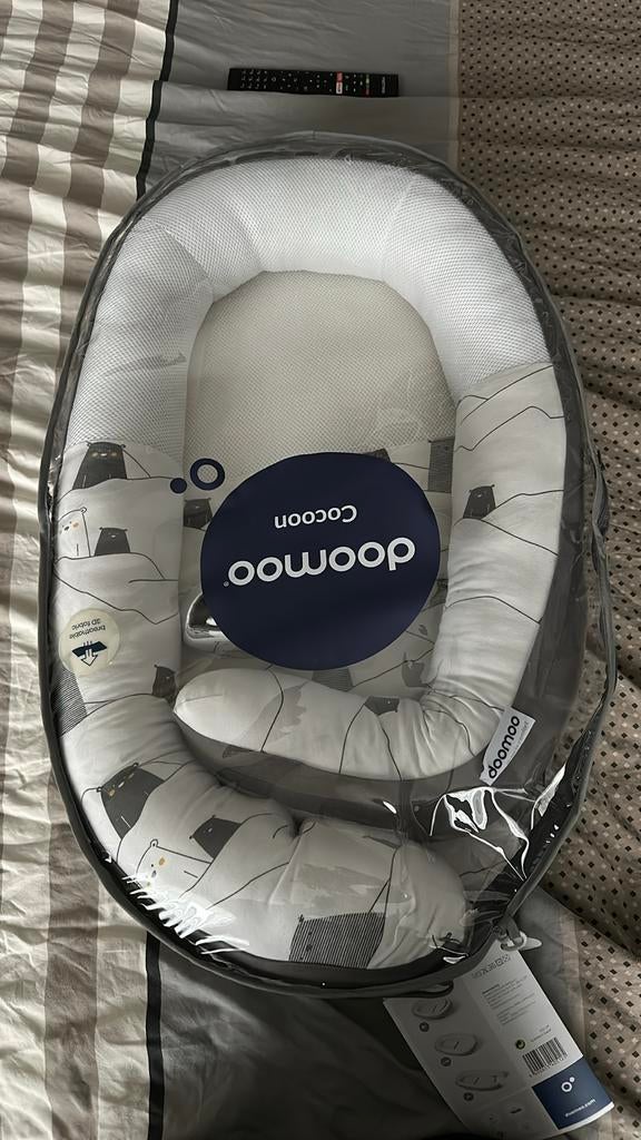 Doomoo Cocoon Babynestje - Zo goed als nieuw, Kinderen en Baby's, Babywiegjes en Ledikanten, Ophalen of Verzenden, Zo goed als nieuw