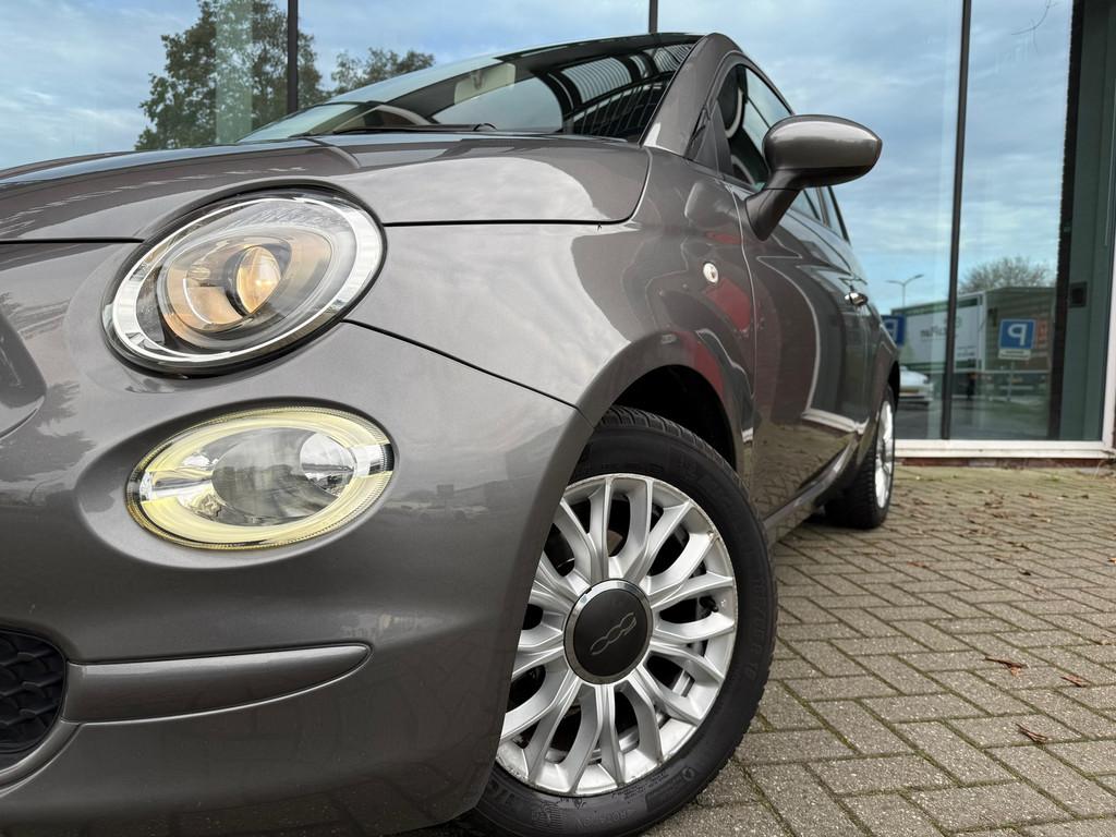 Fiat 500 0.9 TwinAir Turbo Popstar - Automaat - Airco - Park, Stof, Gebruikt, Origineel Nederlands, Bedrijf