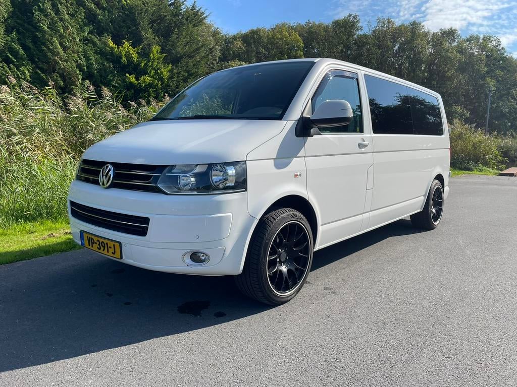 Volkswagen Transporter 2.0 TDI- nieuwe apk!, Auto's, Bestelauto's, 13 km/l, Zwart, 4 cilinders, Volkswagen