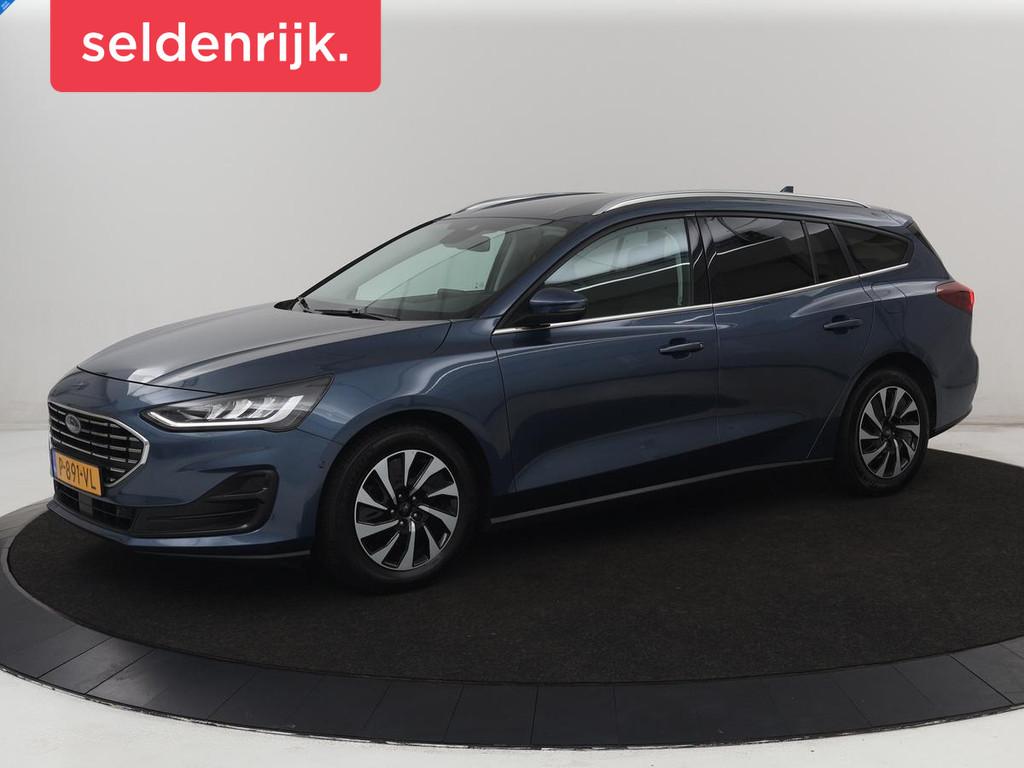 Ford Focus 1.0 EcoBoost Hybrid Titanium Style | Stoelverwarm, Gebruikt, Euro 6, Blauw, Origineel Nederlands