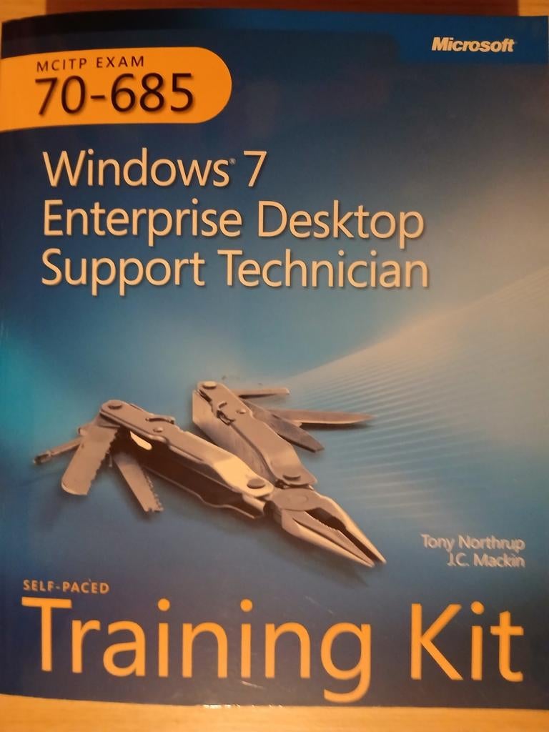 MCITP Examen 70-685 Windows 7 Training Kit, Boeken, Studieboeken en Cursussen, Gelezen, HBO, Beta, Ophalen of Verzenden