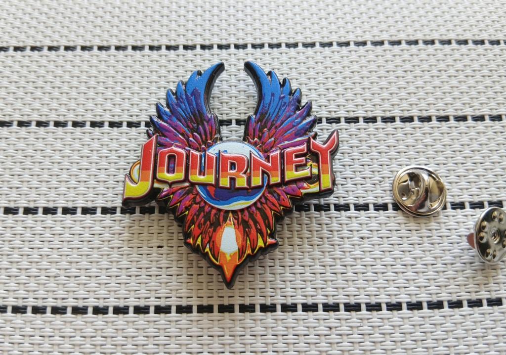 Journey prachtige 3d pin speld badge    aor  rock, Verzenden, Nieuw, Overige typen