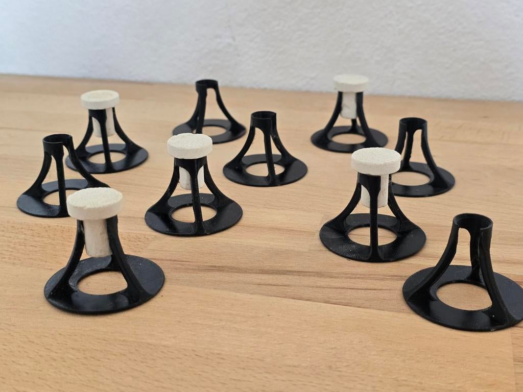 Individuele koraal stek houdertjes - frag holders, Ophalen of Verzenden, Nieuw