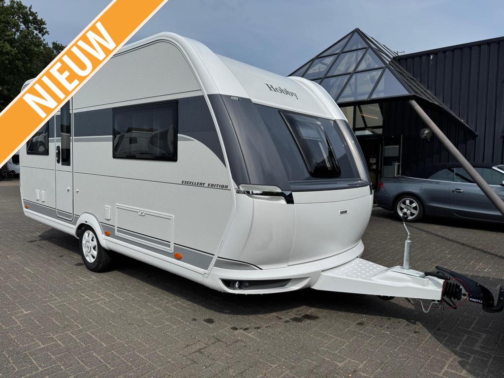 Hobby Excellent Edition 460 UFE 2026, Caravans en Kamperen, Caravans, Schokbreker, Rondzit, Hobby, Bedrijf
