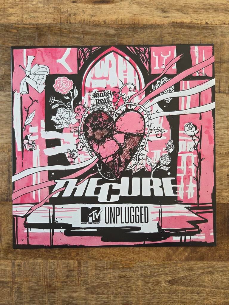 Lp the cure MTV unplugged, Ophalen of Verzenden, Zo goed als nieuw, 12 inch