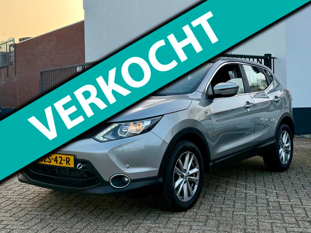 Nissan Qashqai 1.6 dCi Acenta Automaat MOTOR KAPOT, Gebruikt, 4 cilinders, Parkeersensor, Bedrijf