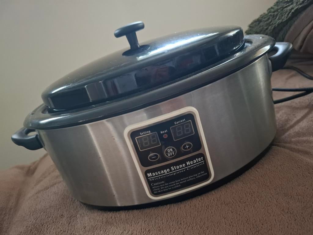 Hotstone pan, Sport en Fitness, Massageproducten, Ophalen, Gebruikt, Hotstone