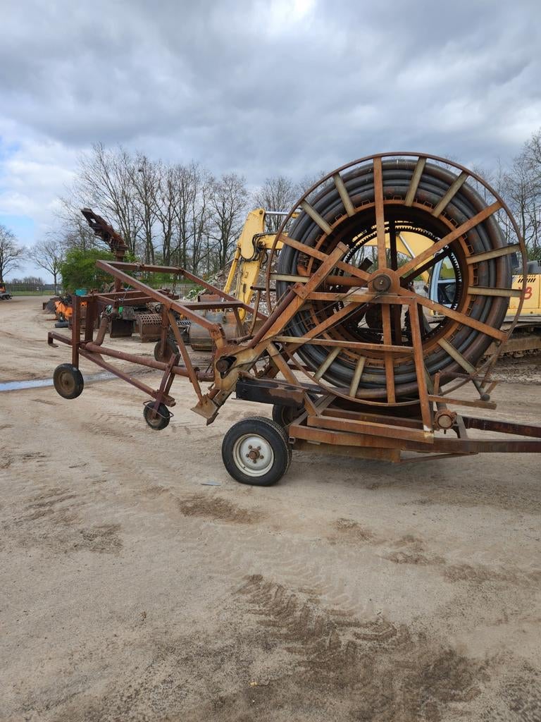 Beregeningshaspel met 250m slang - Werkende staat, Ophalen of Verzenden, Overige typen