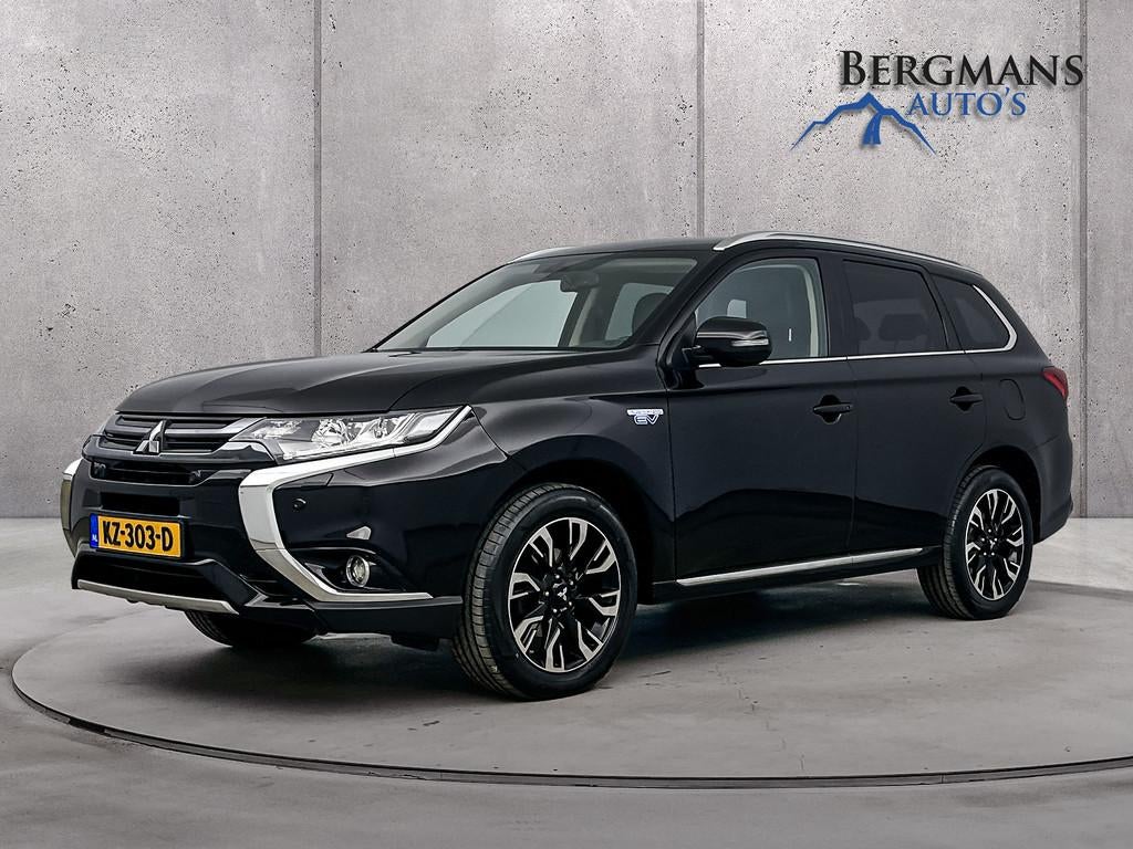 Mitsubishi Outlander 2.0 Hybride Premium // STUUR+STOEL VERW, 1998 cc, LED verlichting, 4 cilinders, Zwart