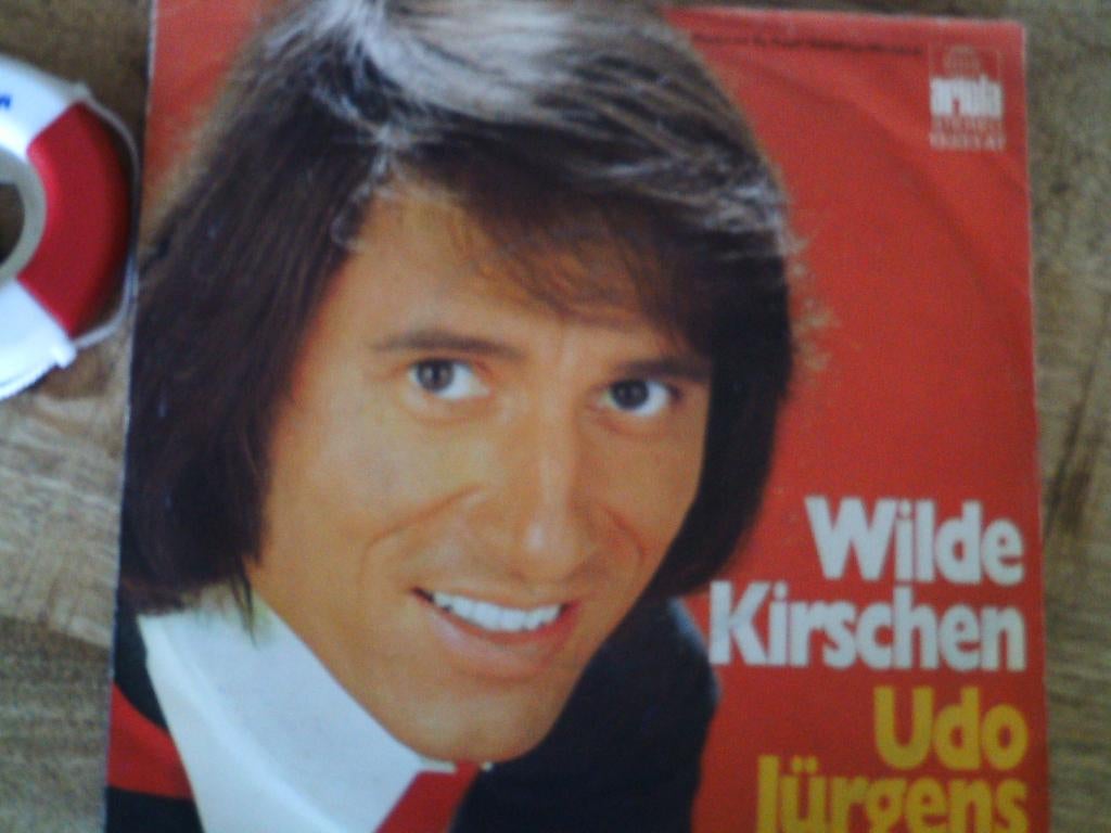 udo jürgens - wilde kirschen  8a, Cd's en Dvd's, Vinyl Singles, 7 inch, Single, Ophalen of Verzenden, Zo goed als nieuw