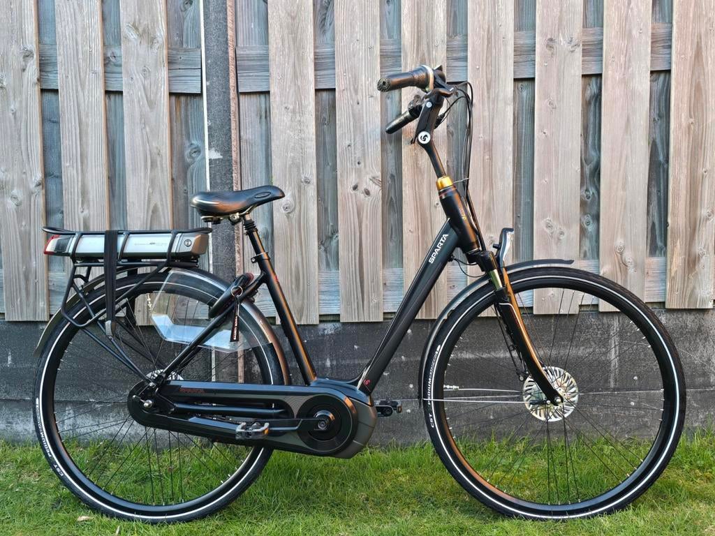 Sparta M7i 48cm Dames Middenmotor E-Bike Elektrischefiets, Fietsen en Brommers, Ophalen, Zo goed als nieuw, Sparta