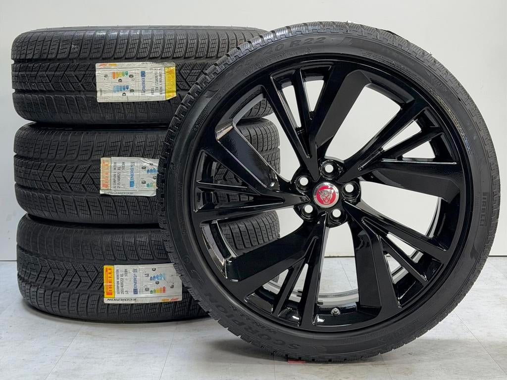 Jaguar 22 inch F Pace I Pace velgen / Origineel Incl. TPMS, 255 mm, Banden en Velgen, Nieuw, Overige maten