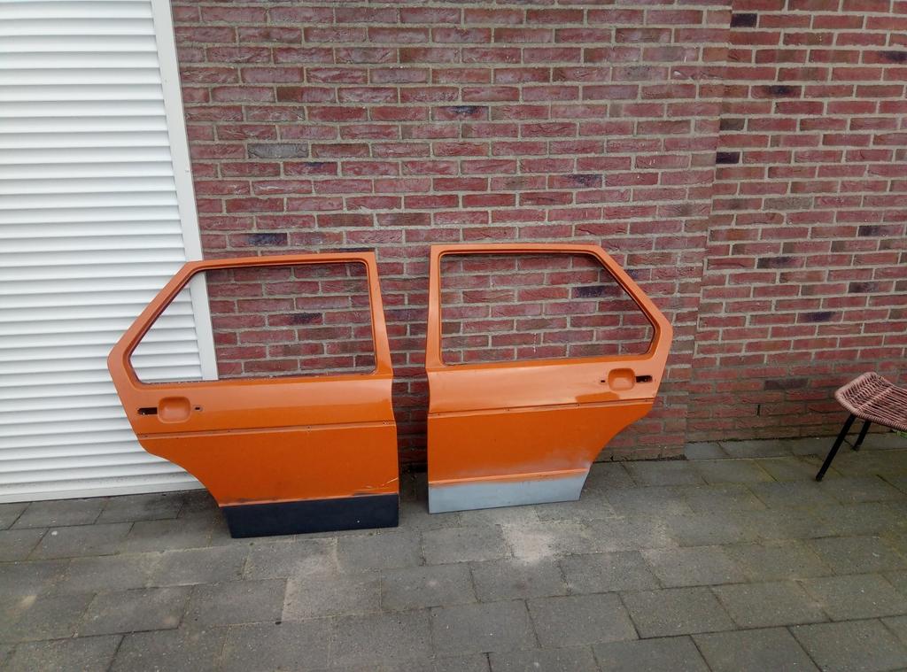 Vw golf mk1 swallowtail achterdeuren, Ophalen of Verzenden, Voor, Deur
