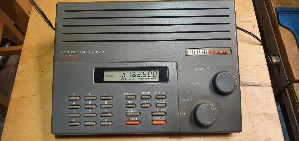 Uniden bearcat 177XLT scanner, Telecommunicatie, Scanners, Ophalen of Verzenden, Gebruikt