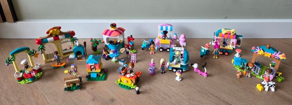 Pakket Lego Friends | 8 leuke veelzijdige setjes, Ophalen of Verzenden, Zo goed als nieuw, Complete set, Lego