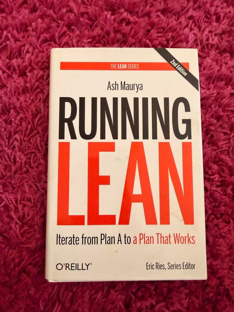 Running Lean - Ash Maurya (2nd Edition), Ophalen of Verzenden, Gelezen, Management