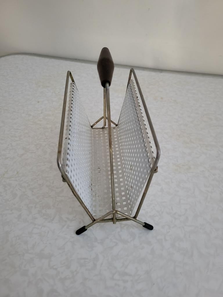 Vintage sixties brievenrekje, Huis en Inrichting, Woonaccessoires | Krantenbakken en Lectuurbakken, Ophalen of Verzenden, Gebruikt